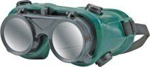 Gogle spawalnicze uchylne plastikowe fi 50mm, Vorel