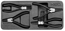 Wkład szafki warsztatowej - szczypce Segera 4szt; NEO 84-240
