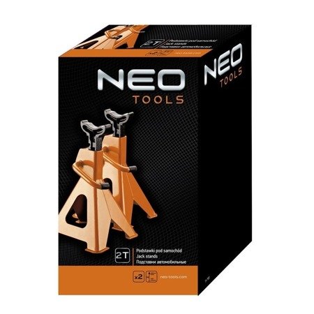 Podstawki, kobyłki pod samochód 2T, NEO TOOLS 11-751