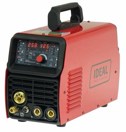 Półautomat spawalniczy IDEAL TECNO MIG 203 MIG/TIG/MMA SYNERGIC VRD + TIG ACX (200A/230V)