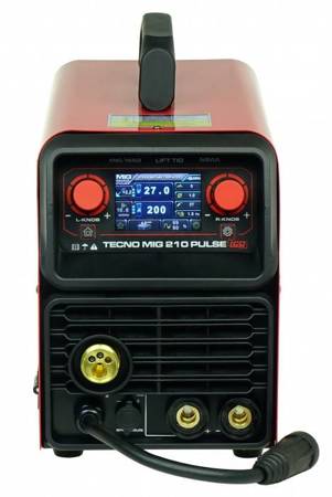 Półautomat spawalniczy IDEAL TECNO MIG 210 PULSE LCD SYNERGIC ALU (200A/230V)