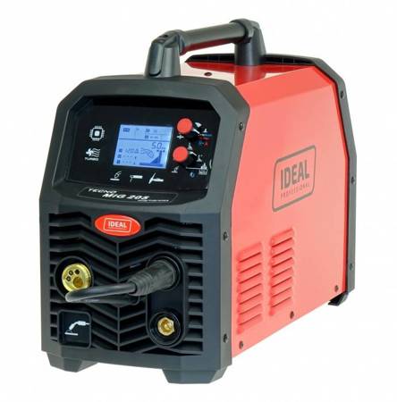 Półautomat spawalniczy Ideal Tecno Mig 205 LCD MIG/TIG/MMA SYNERGIC (200A/230V)