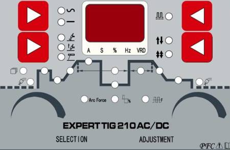 Spawarka TIG AC/DC Ideal EXPERT TIG 210 AC/DC PFC