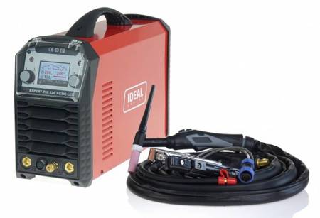 Spawarka TIG AC/DC Ideal EXPERT TIG 220 AC/DC PULSE LCD