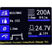 Półautomat spawalniczy Magnum MIG 223 LCD DUAL PULS SYNERGIA (200A/230V) 